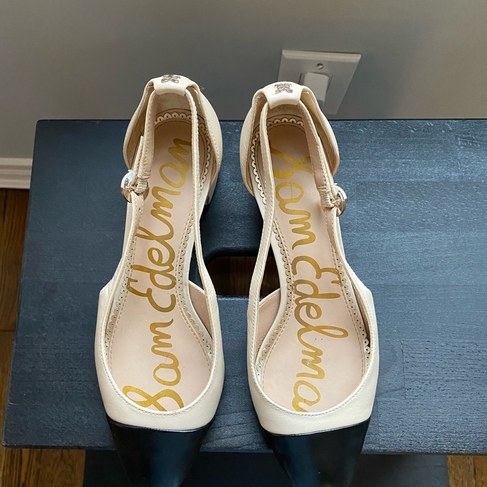 Leah Cap Toe Pumps Size 7, Sam Edelman